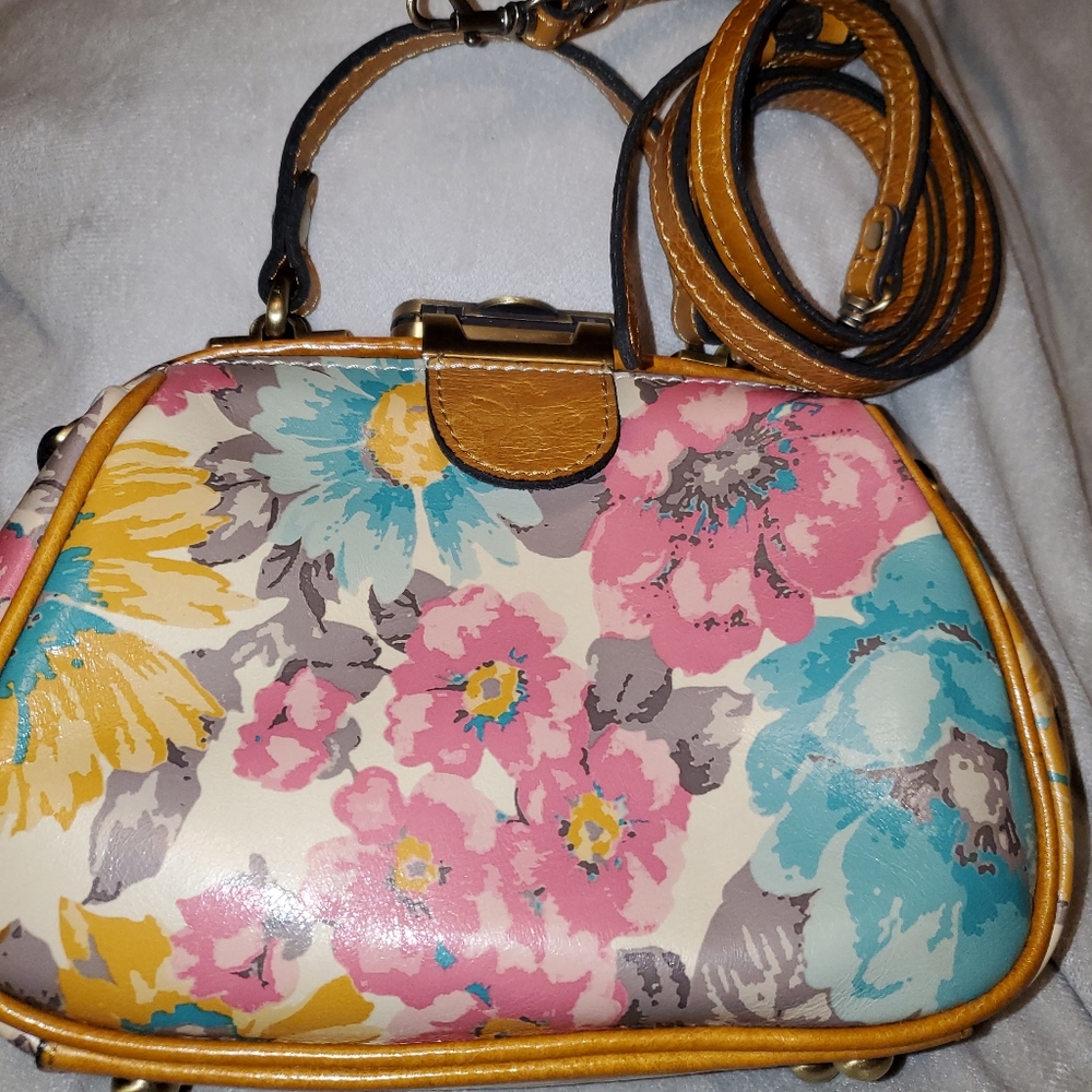 PATRICIA NASH LEATHER SATCHEL